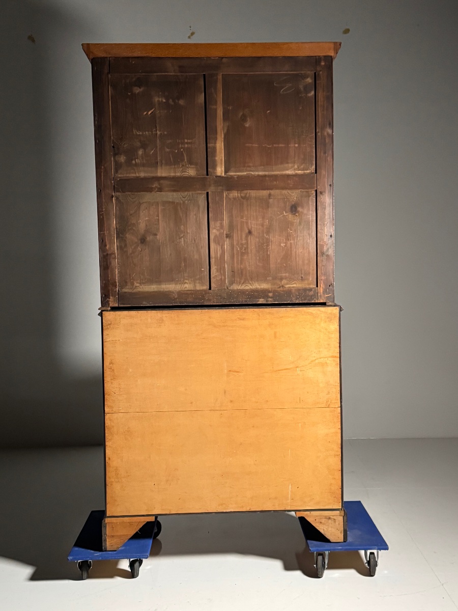 Bibliothèque de bureau anglaise, vers 1800-photo-1