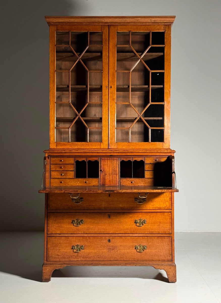 Bibliothèque de bureau anglaise, vers 1800-photo-2