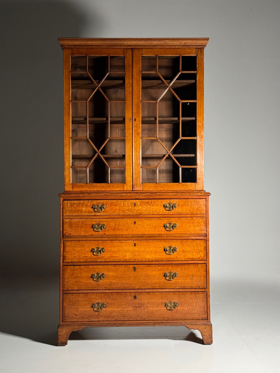Bibliothèque de bureau anglaise, vers 1800-photo-3