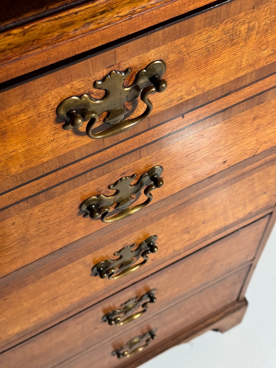 Bibliothèque de bureau anglaise, vers 1800-photo-4