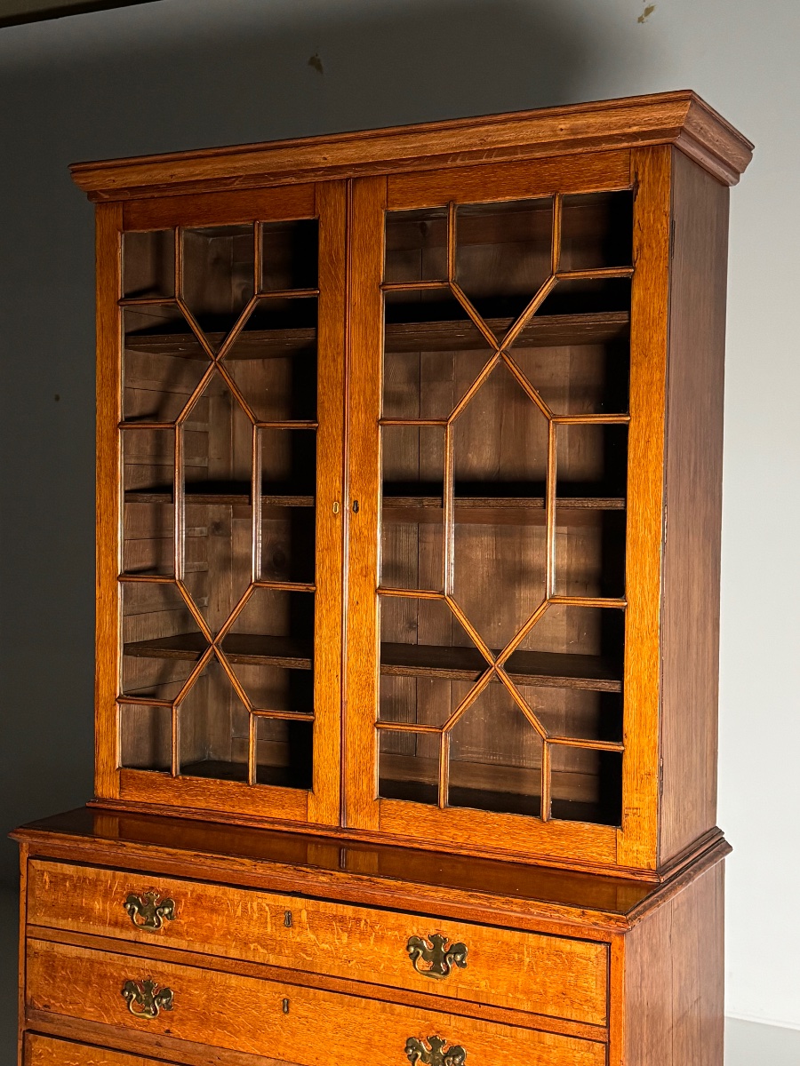 Bibliothèque de bureau anglaise, vers 1800-photo-5