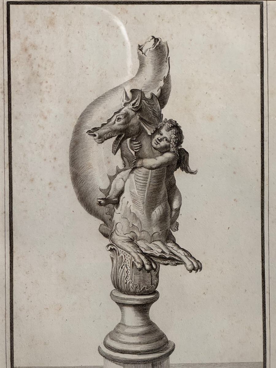 Set Of 6 19th-century Engravings-photo-5