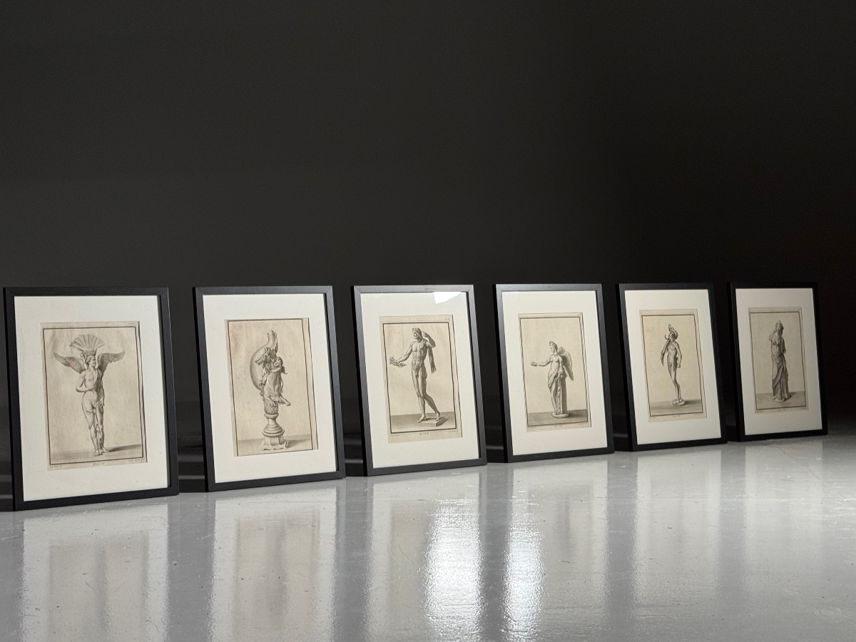 Set Of 6 19th-century Engravings
