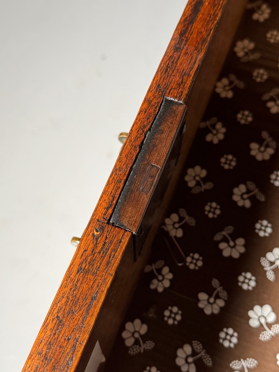 Commode en chêne du XIXe siècle-photo-4