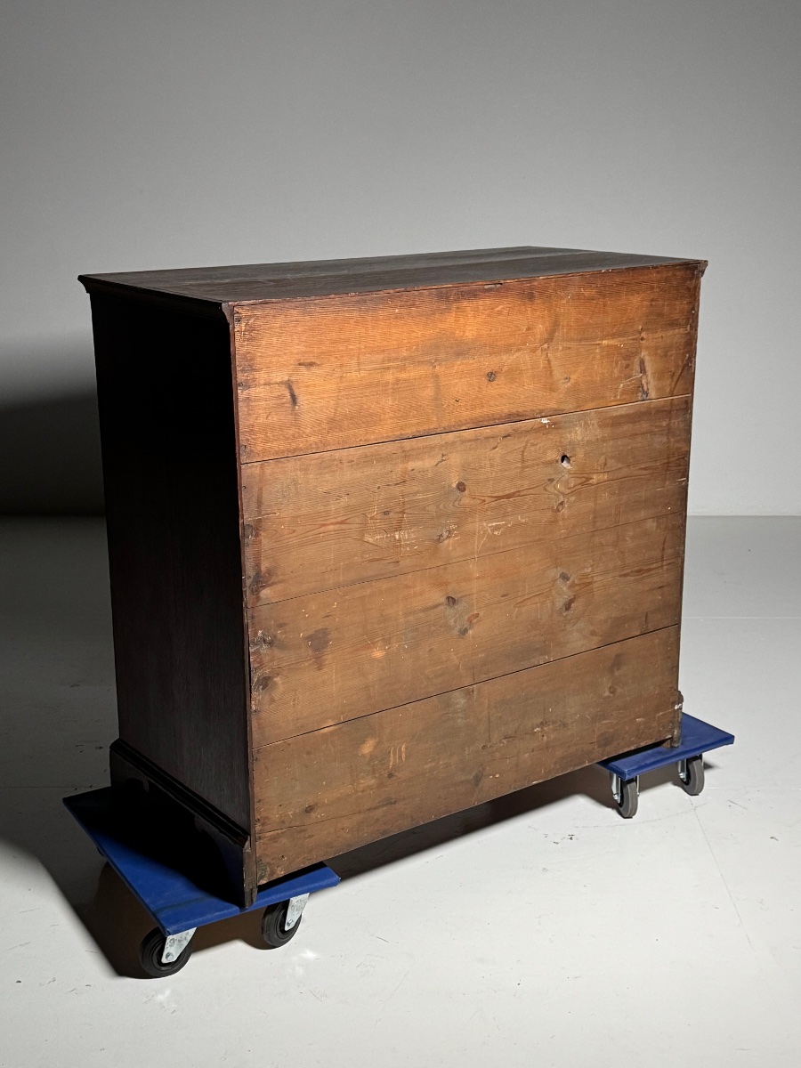 Commode en chêne du XIXe siècle-photo-3