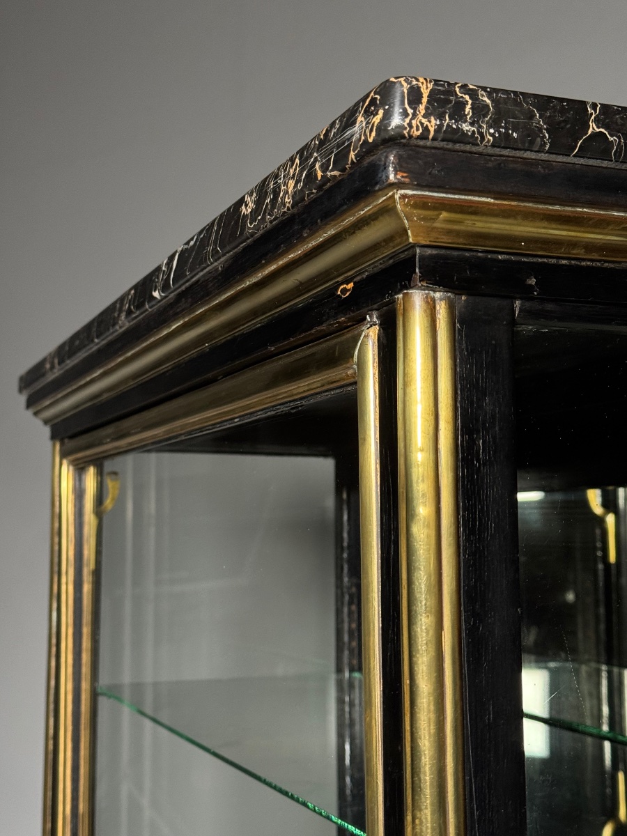 Napoleon III-style Display Cabinet, Circa 1890-photo-2