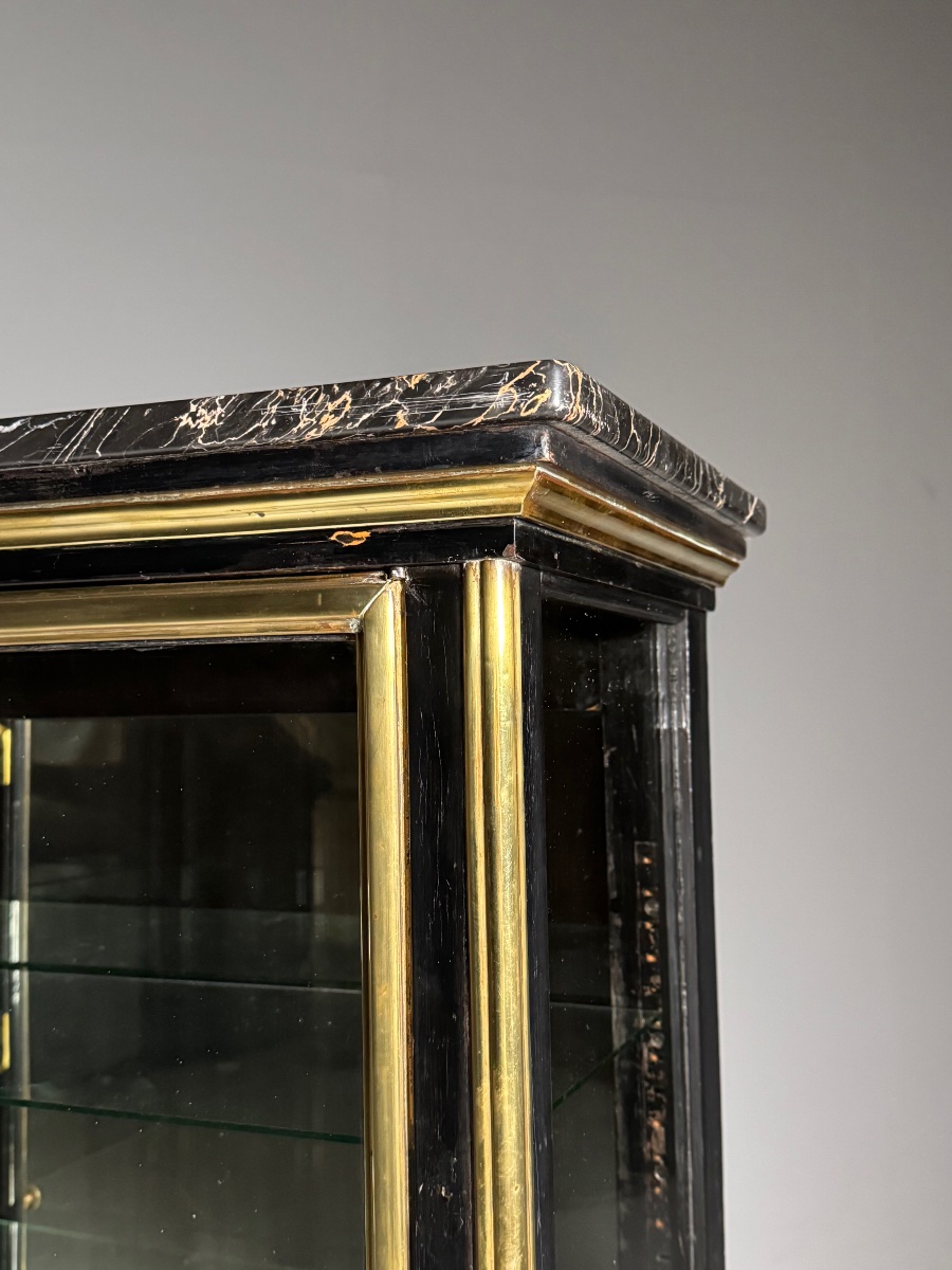 Napoleon III-style Display Cabinet, Circa 1890-photo-3