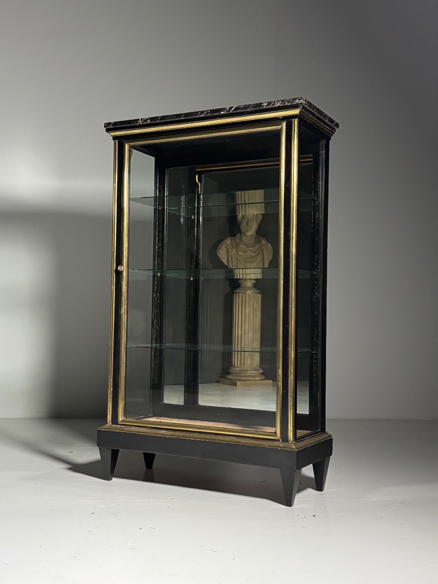 Napoleon III-style Display Cabinet, Circa 1890-photo-5