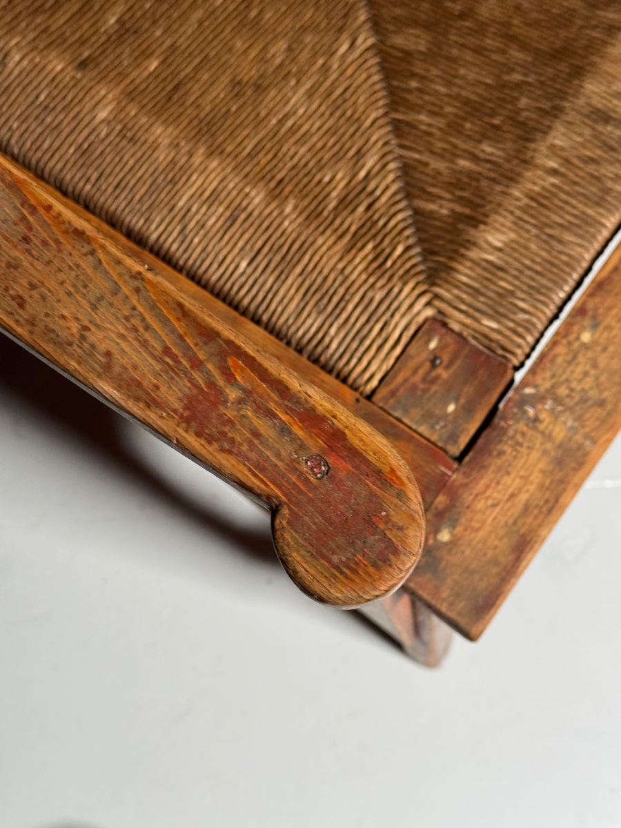English Wicker Chair, Circa 1900-photo-4