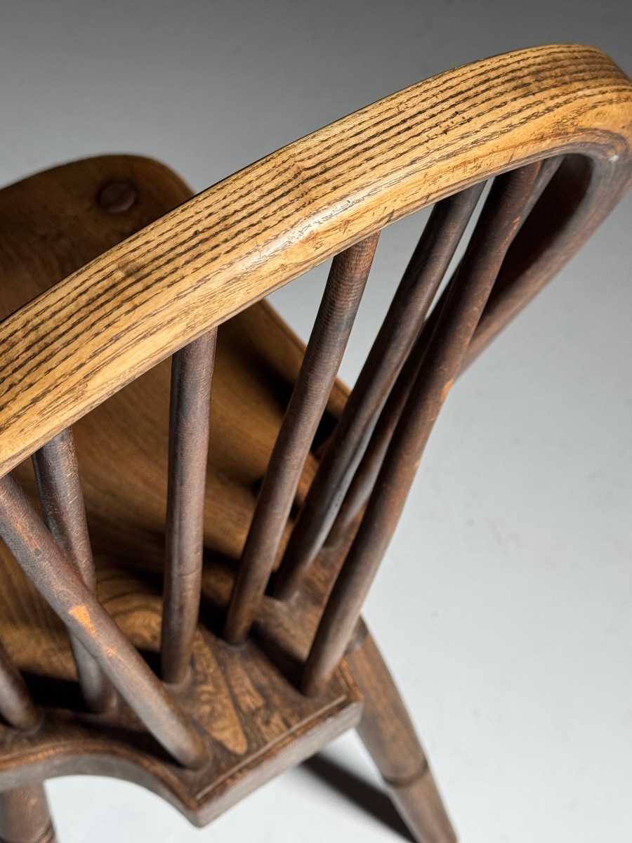 Lot de 6 chaises Windsor anglaises -photo-2