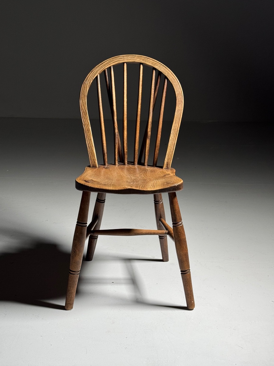 Lot de 6 chaises Windsor anglaises -photo-4