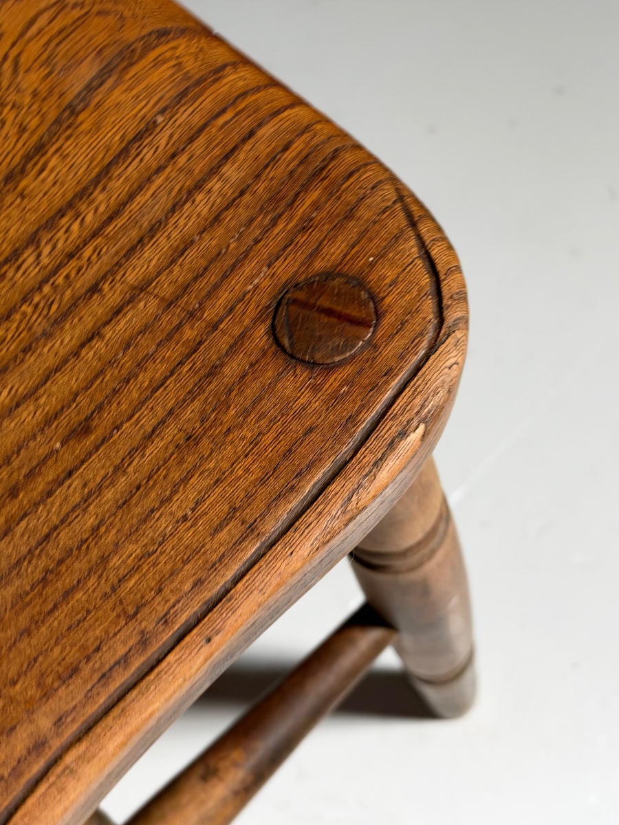 Set Of 6 English Windsor Chairs-photo-4