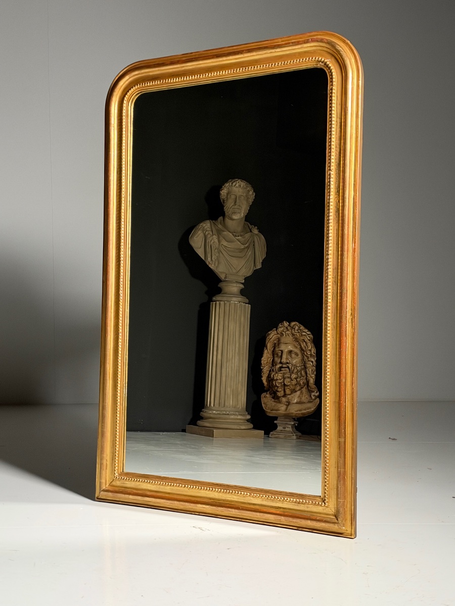 Miroir Louis-Philippe du XIXe siècle-photo-2