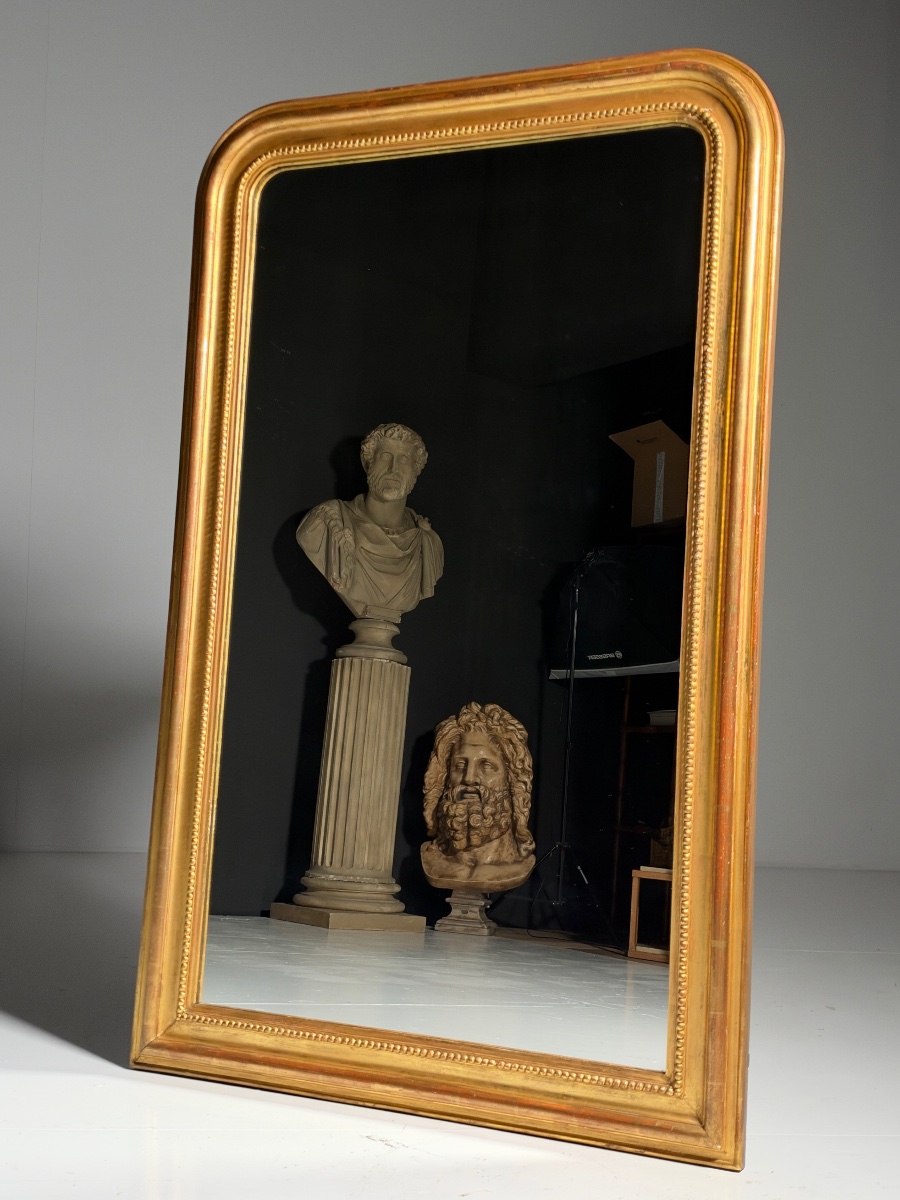 Miroir Louis-Philippe du XIXe siècle-photo-4