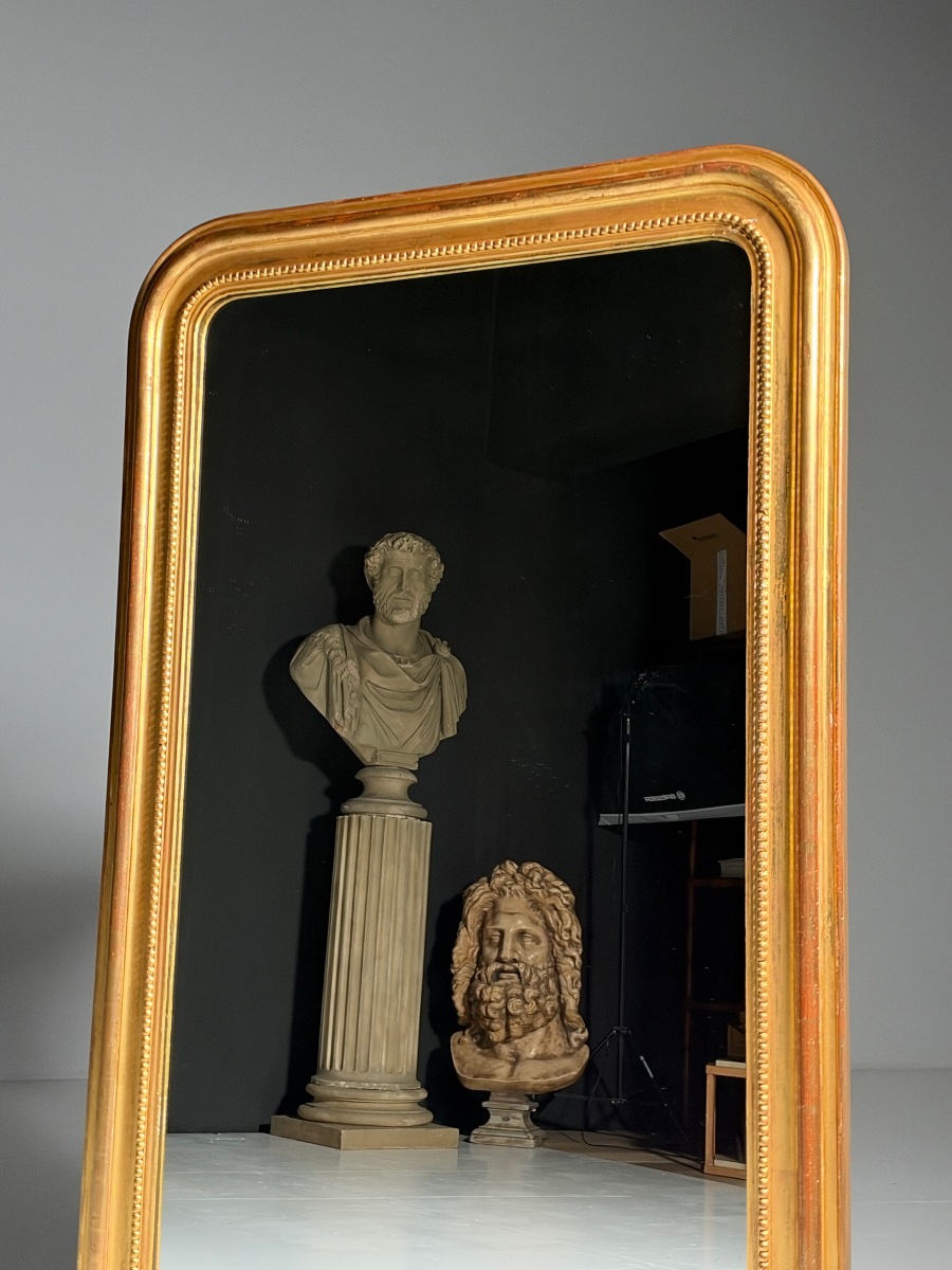Miroir Louis-Philippe du XIXe siècle-photo-1
