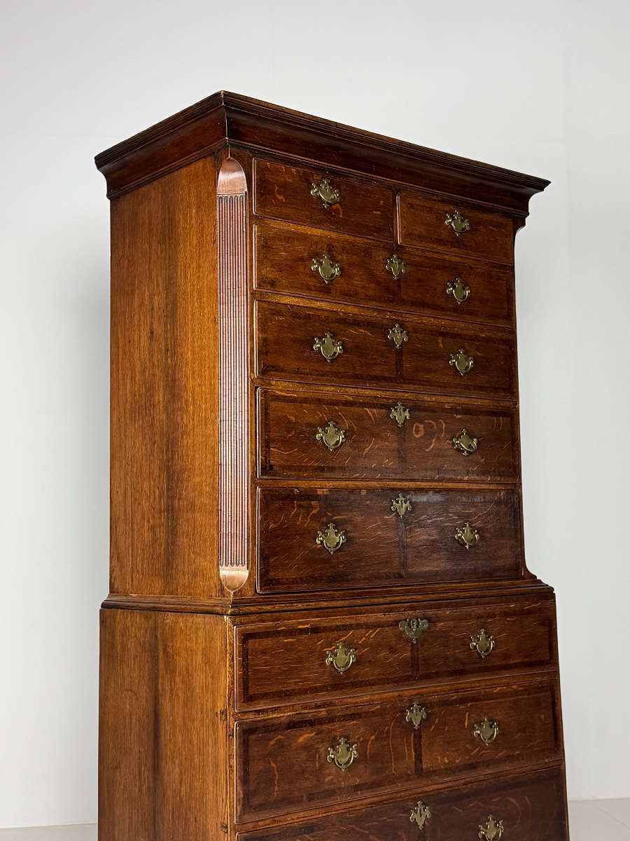 19th-century English Chest Of Drawers-photo-3