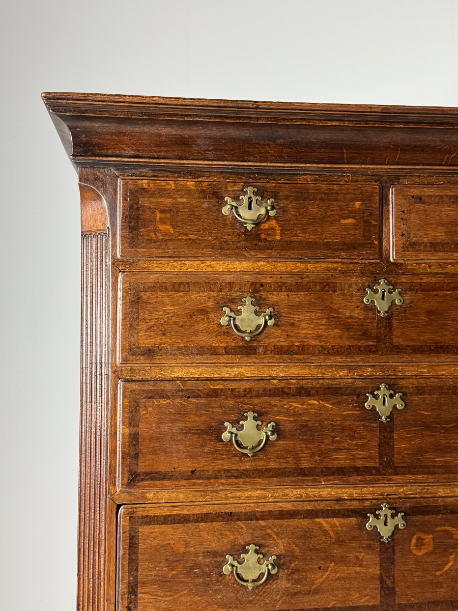 19th-century English Chest Of Drawers-photo-4