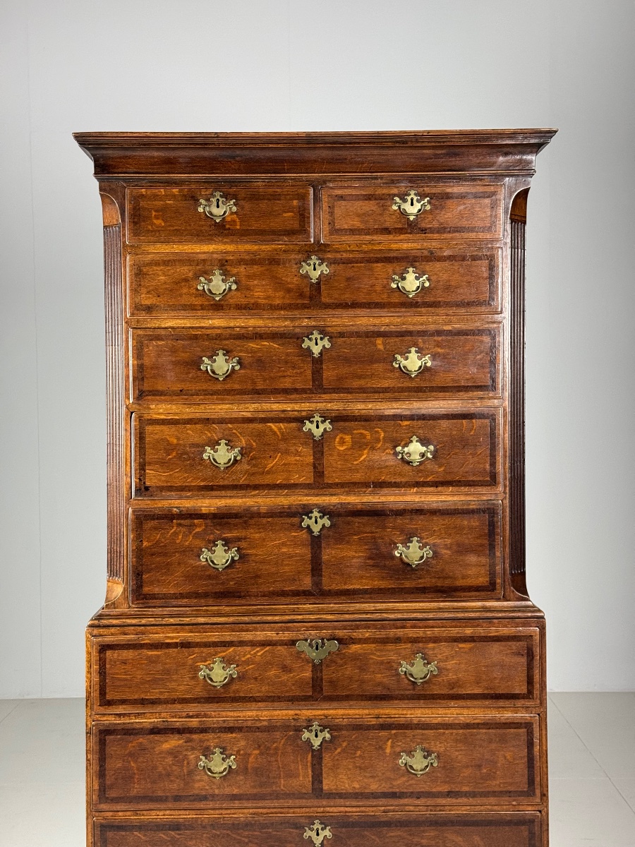 19th-century English Chest Of Drawers-photo-5