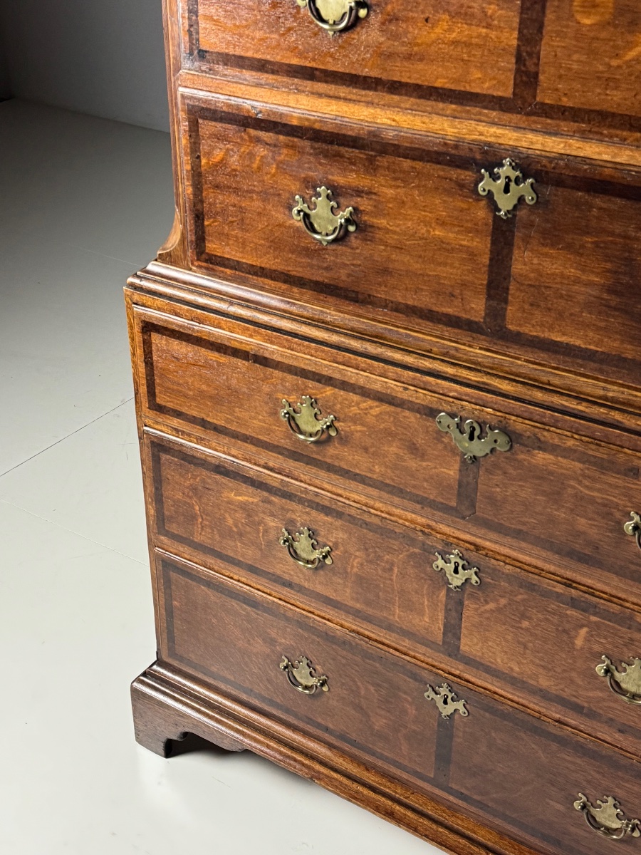 19th-century English Chest Of Drawers-photo-6