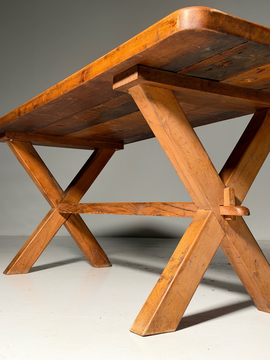 1970s Oak Desk-photo-4