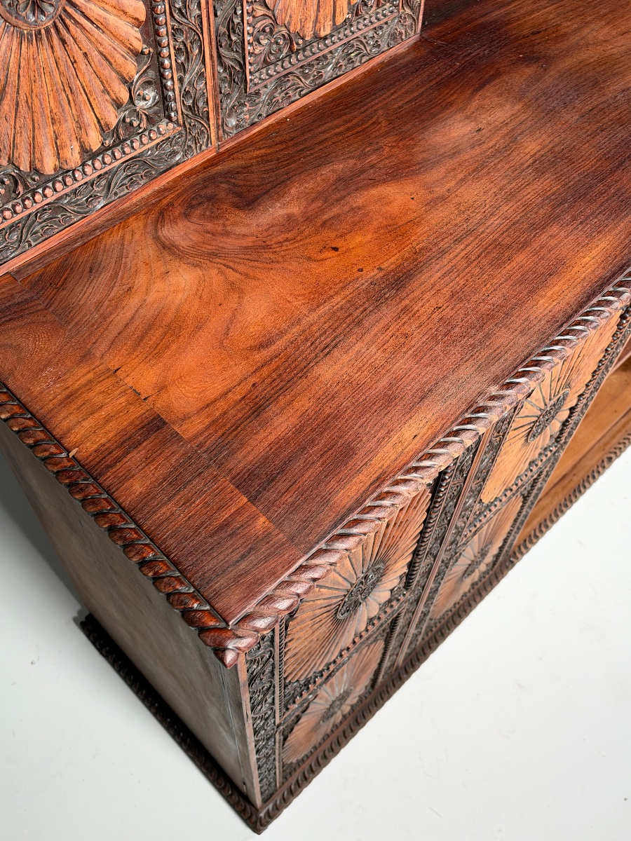 Early 20th-century Anglo-indian Sideboard-photo-4