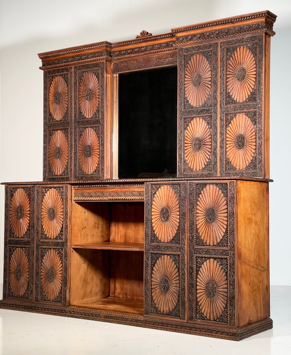 Early 20th-century Anglo-indian Sideboard