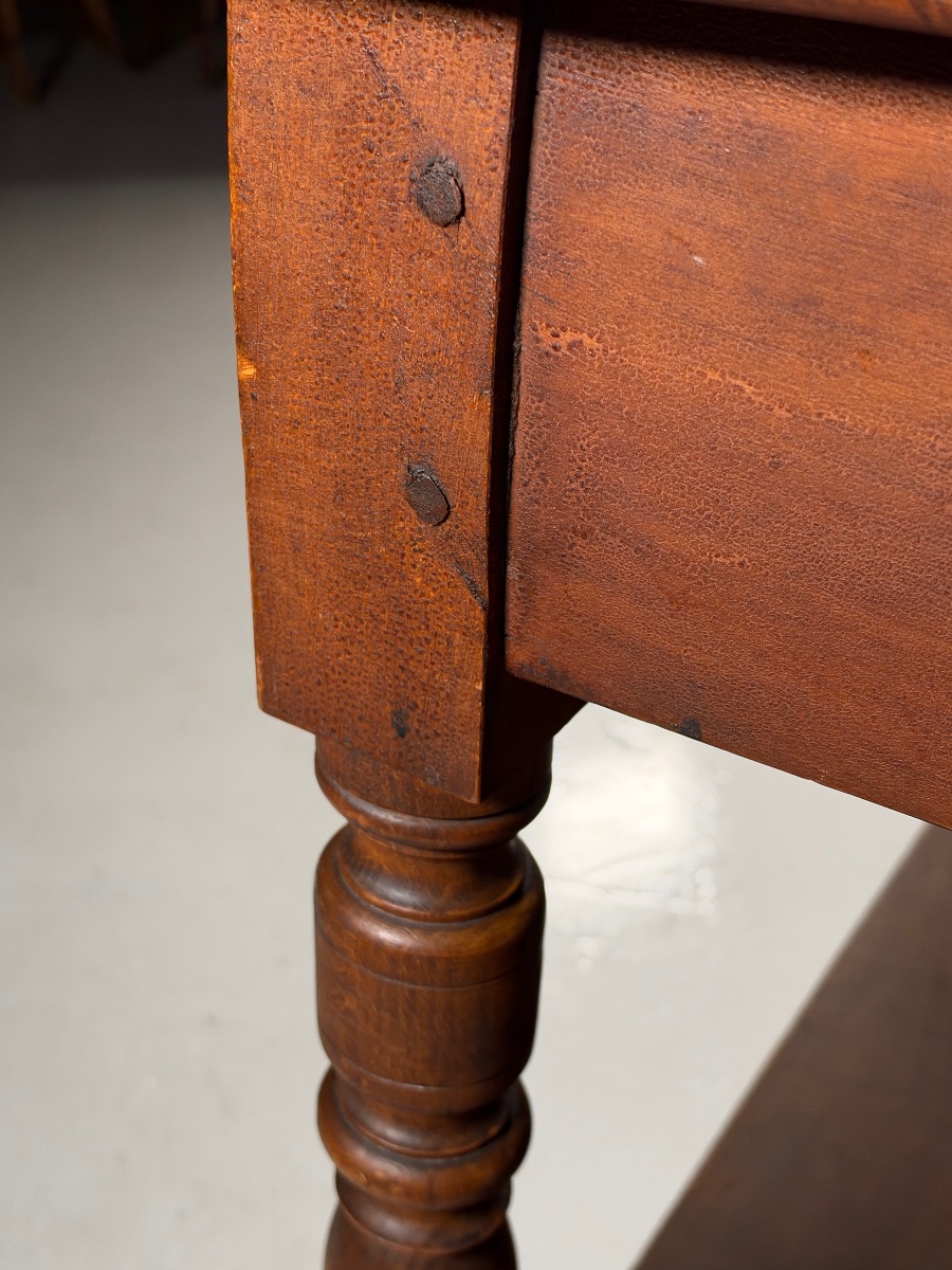 Belgian Shop Table, Circa 1920-photo-2