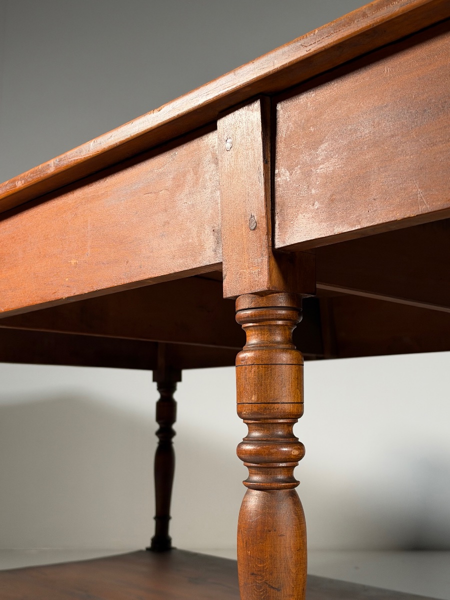 Belgian Shop Table, Circa 1920-photo-3