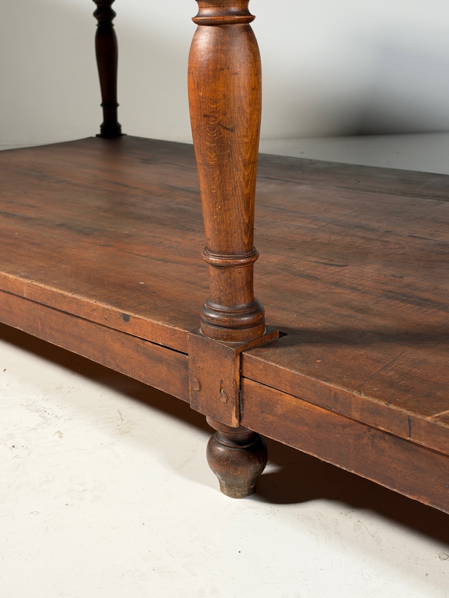 Belgian Shop Table, Circa 1920-photo-4