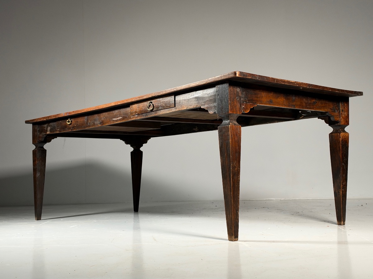 Rustic Dining Table, Mid-20th Century-photo-1
