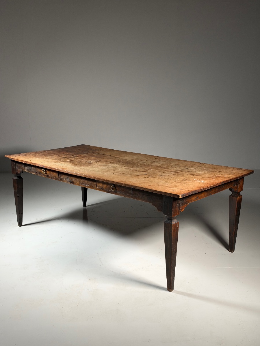 Rustic Dining Table, Mid-20th Century