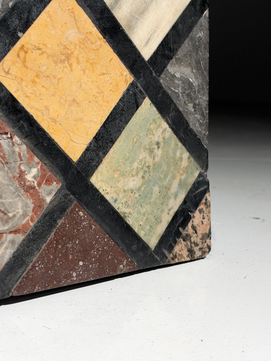 Early 20th-century Marble Tablet-photo-3