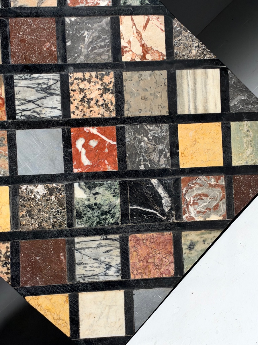 Early 20th-century Marble Tablet-photo-3