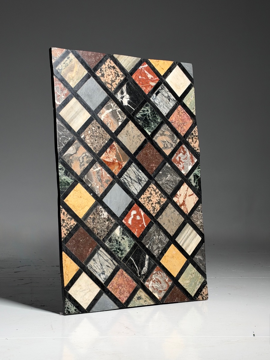 Early 20th-century Marble Tablet