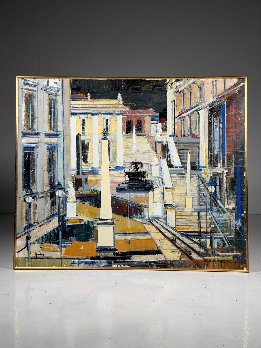 Abstract Architectural Painting, 1989