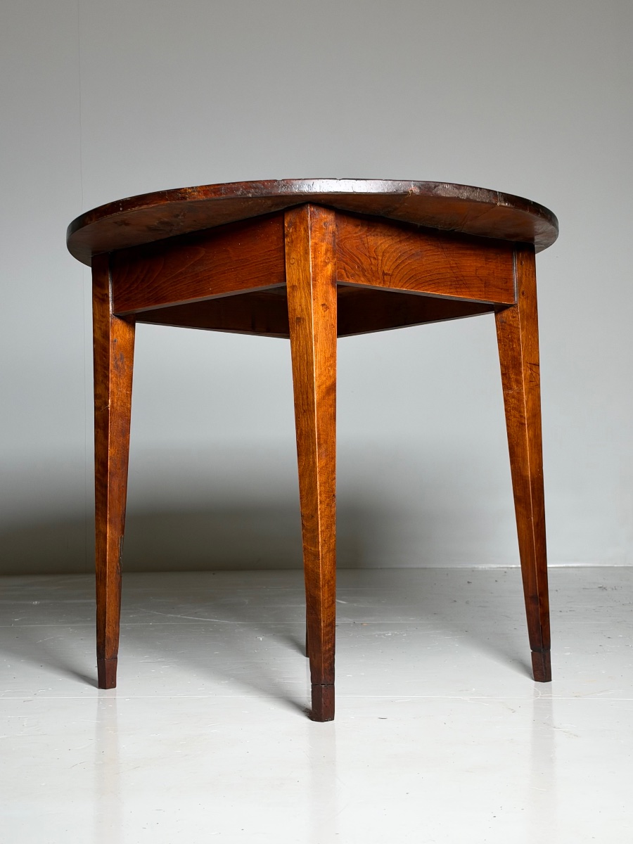 Table française en merisier, XIXe siècle-photo-1