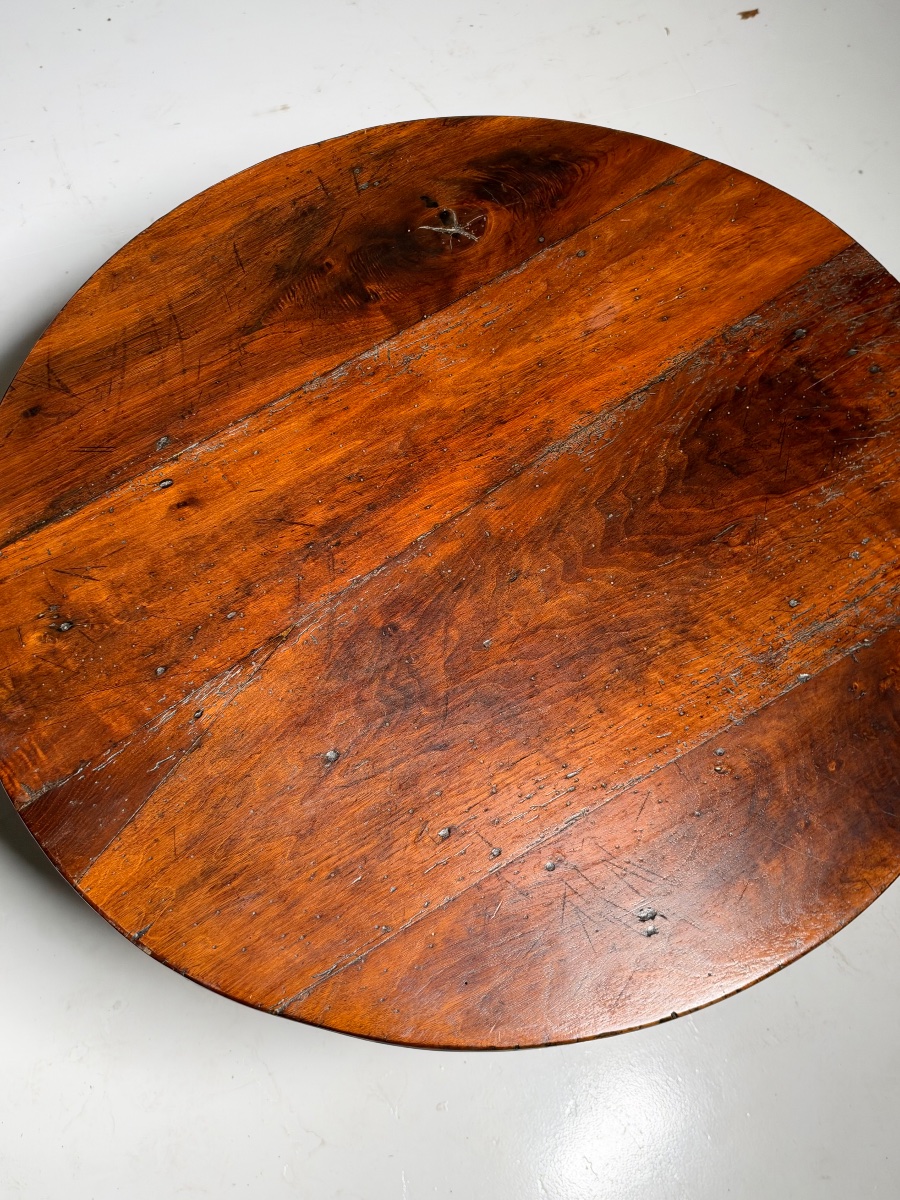 Table française en merisier, XIXe siècle-photo-6