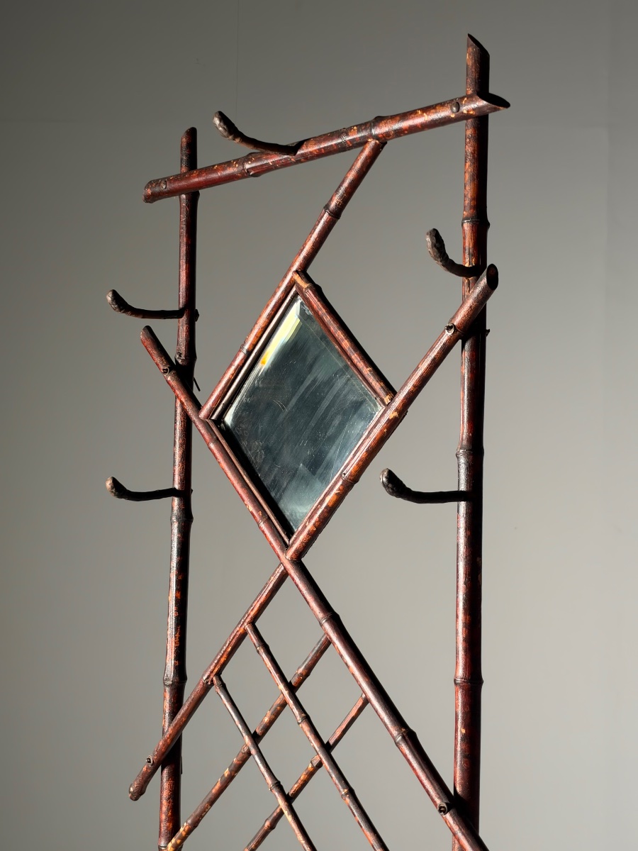 Porte manteau en bambou 1890-photo-4