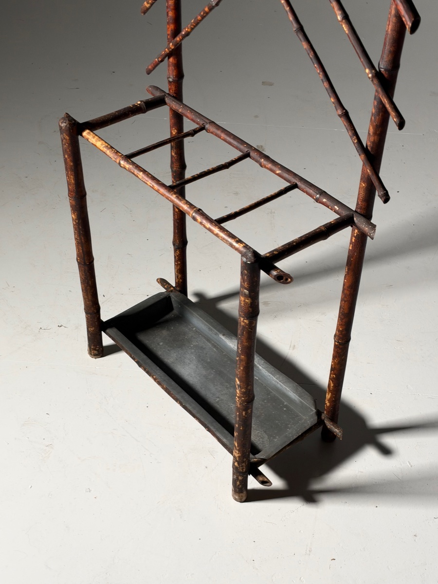 Porte manteau en bambou 1890-photo-1