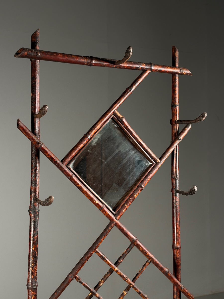 Porte manteau en bambou 1890-photo-5