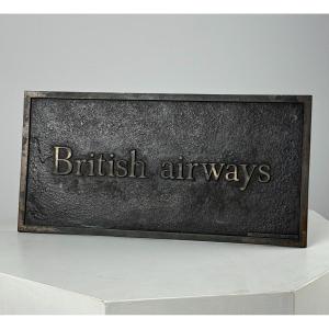 British Airways Plaque