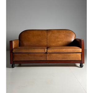 Lounge Atelier Canapé En Peau De Mouton Art Deco