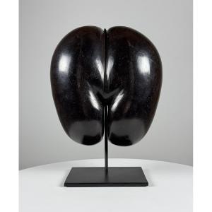 Polished Coco De Mer On Stand