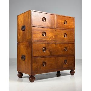 Commode de campagne Anglais 19ème siècle