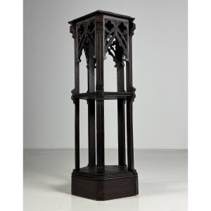 19th Century French Gothic Style Column