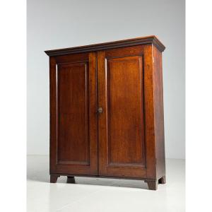 19th Century English Oak Wardrobe