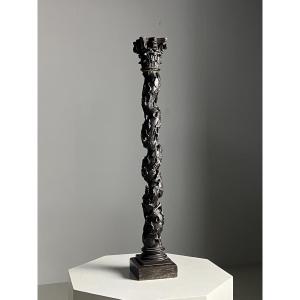 Colonne décorative du 19ème siècle