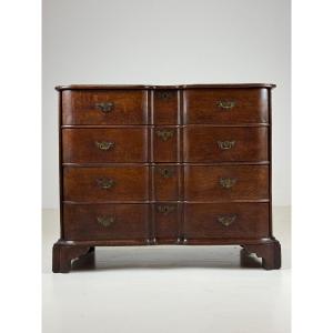 Commode hollandaise en chêne, 1760
