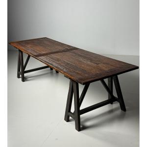 Table de salle à manger 300cm teck style