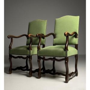 Lot de 2 chaises Os de Mouton